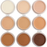 9 Shades Luxury Mineral Goddess Cream Foundation - Artist Set