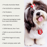 Natural Dog Shampoo - Salon Grade Formulation
