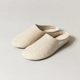 SASAWASHI ROOM SHOES, BEIGE