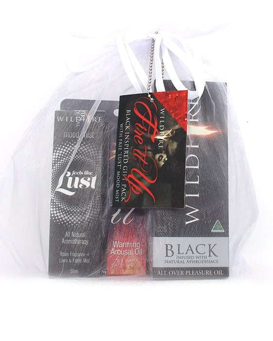 “FIRE IT UP” Black Gift Pack