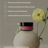 & Sleeping Beauty Purifying Mousse - Sleep Mask