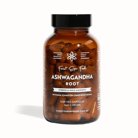 Ashwagandha Root Capsules - Pure Whole Root