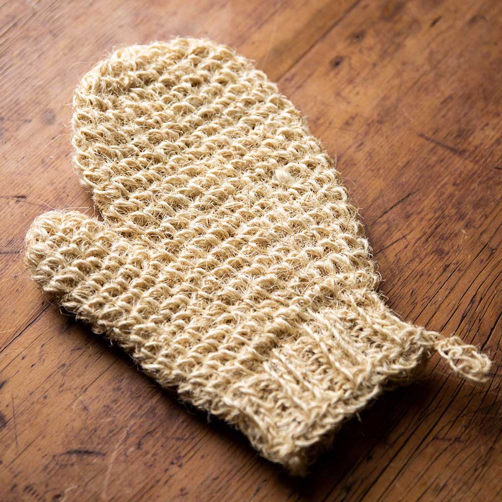 ITALIAN EXFOLIATING HAND MITTEN