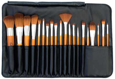 Kylie's Luxury 20pc Professional Brush Roll Set