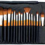 Kylie's Luxury 20pc Professional Brush Roll Set
