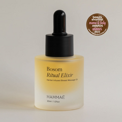 Mini Bosom Ritual™ Elixir, Herbal Infused Breast Massage Oil