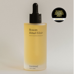 Bosom Ritual™ Elixir, Herbal Infused Lymphatic Breast Massage Oil