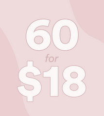 60-Pack Organic Cotton Regular Tampons