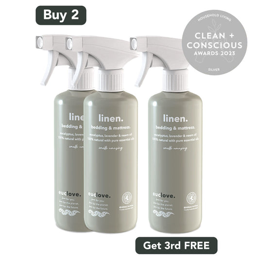 Linen & Bedding Spray 500ml + Free Gifts