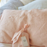 Silk/Linen Flip Pillowslip Sets With Travel Pouch