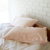 Silk/Linen Flip Pillowslip Sets With Travel Pouch