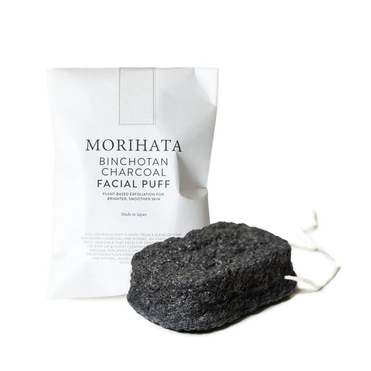 BINCHOTAN CHARCOAL FACIAL PUFF