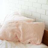Silk/Linen Flip Pillowslip Sets With Travel Pouch