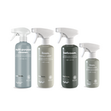 Everyday Natural Cleaning Pack: Bathroom Cleaner, Linen & Bedding Spray, Multipurpose Cleaner (Free Gift: Kitchen Cleaner)