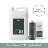 Non-Toxic Natural Floor Cleaner 5 Litre Refill & Value Pack