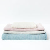 CLAIRE ORGANIC COTTON TOWEL - SILVER GREY