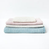CLAIRE ORGANIC COTTON TOWEL - SILVER GREY