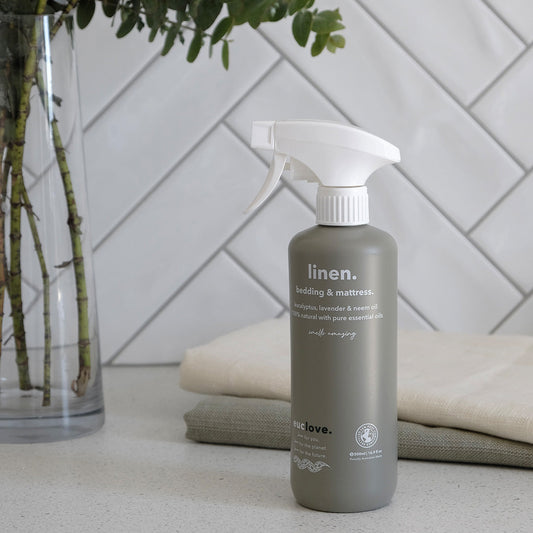 Linen & Bedding Spray + Free Gift: Home Spray Signature Blend (Travel Size)