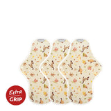3-Pack Regular Organic Re-Usable Pads