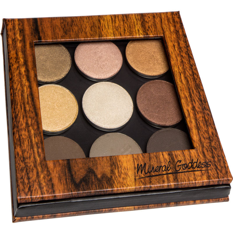 Mineral Goddess Pressed Eyeshadow Palette - The Goddess Collection