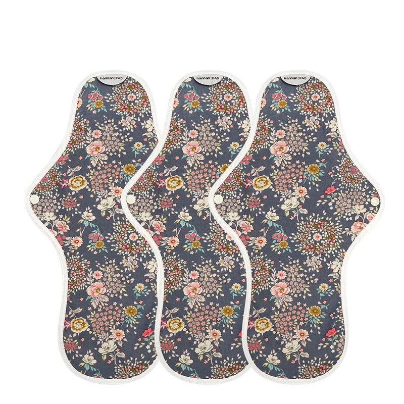 3-Pack Super/Overnight Organic Re-Usable Pads