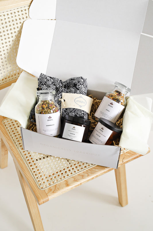 Wellbeing Box | Tea, Bath + Body