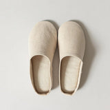 SASAWASHI ROOM SHOES, BEIGE