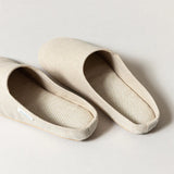 SASAWASHI ROOM SHOES, BEIGE