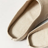 SASAWASHI ROOM SHOES, BEIGE