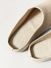 SASAWASHI ROOM SHOES, BEIGE