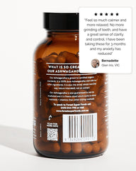 Ashwagandha Root Capsules - Pure Whole Root