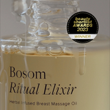 Bosom Ritual™ Elixir, Herbal Infused Lymphatic Breast Massage Oil