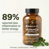 Moringa Capsules - Certified Organic