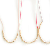 WORDS SILK NECKLACE
