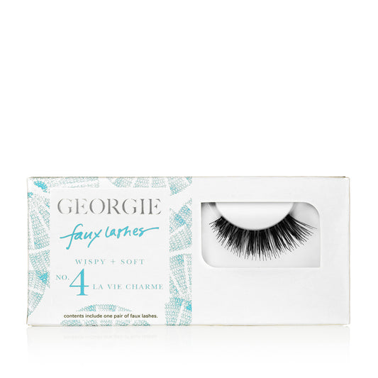 GEORGIE FAUX LASHES No.4 <br> 'La Vie Charme'. Full and Soft