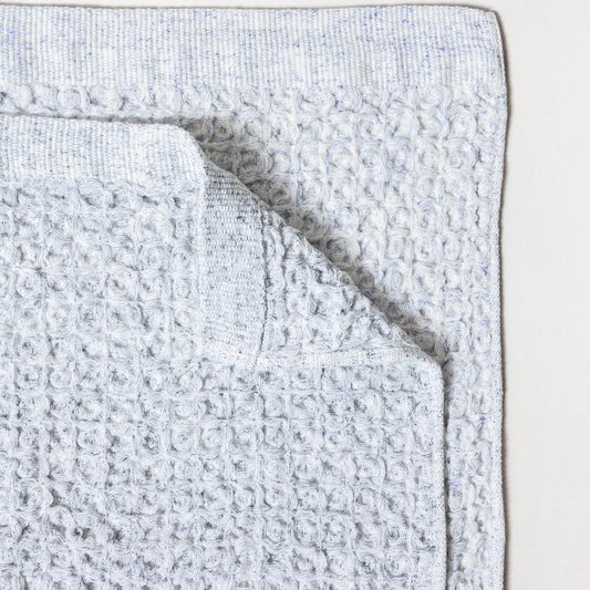 RE.LATTICE TOWEL BLUE