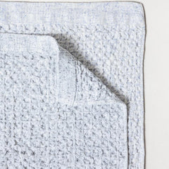 RE.LATTICE TOWEL BLUE