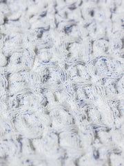 RE.LATTICE TOWEL BLUE