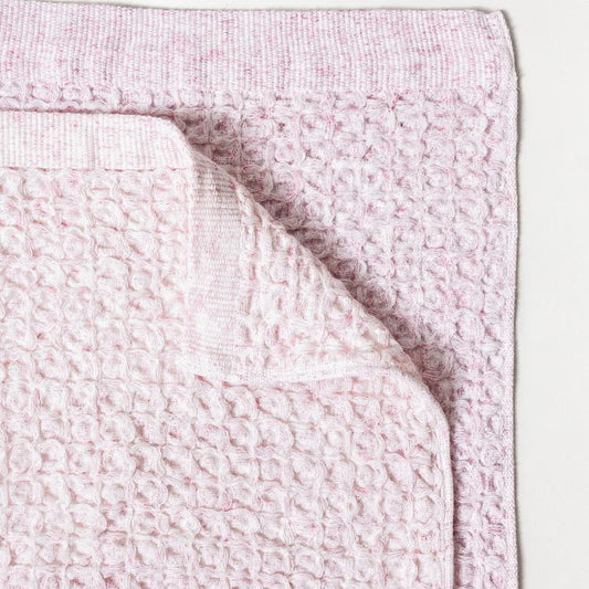 RE.LATTICE TOWEL RED