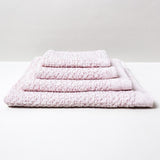 RE.LATTICE TOWEL RED
