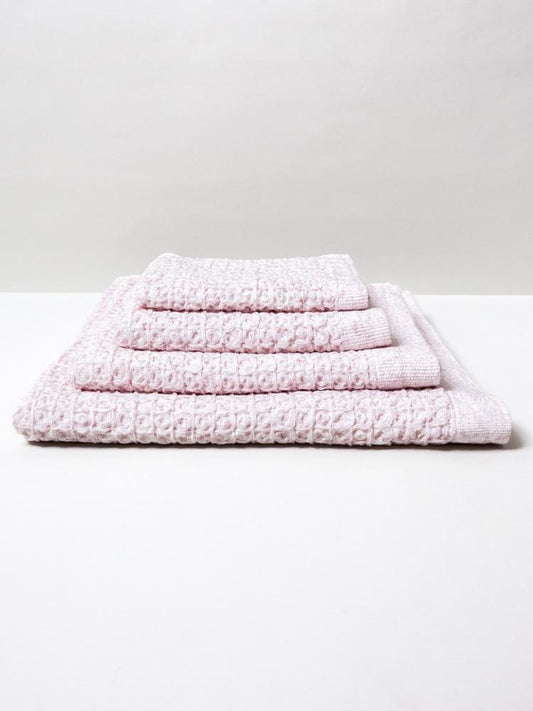 RE.LATTICE TOWEL RED