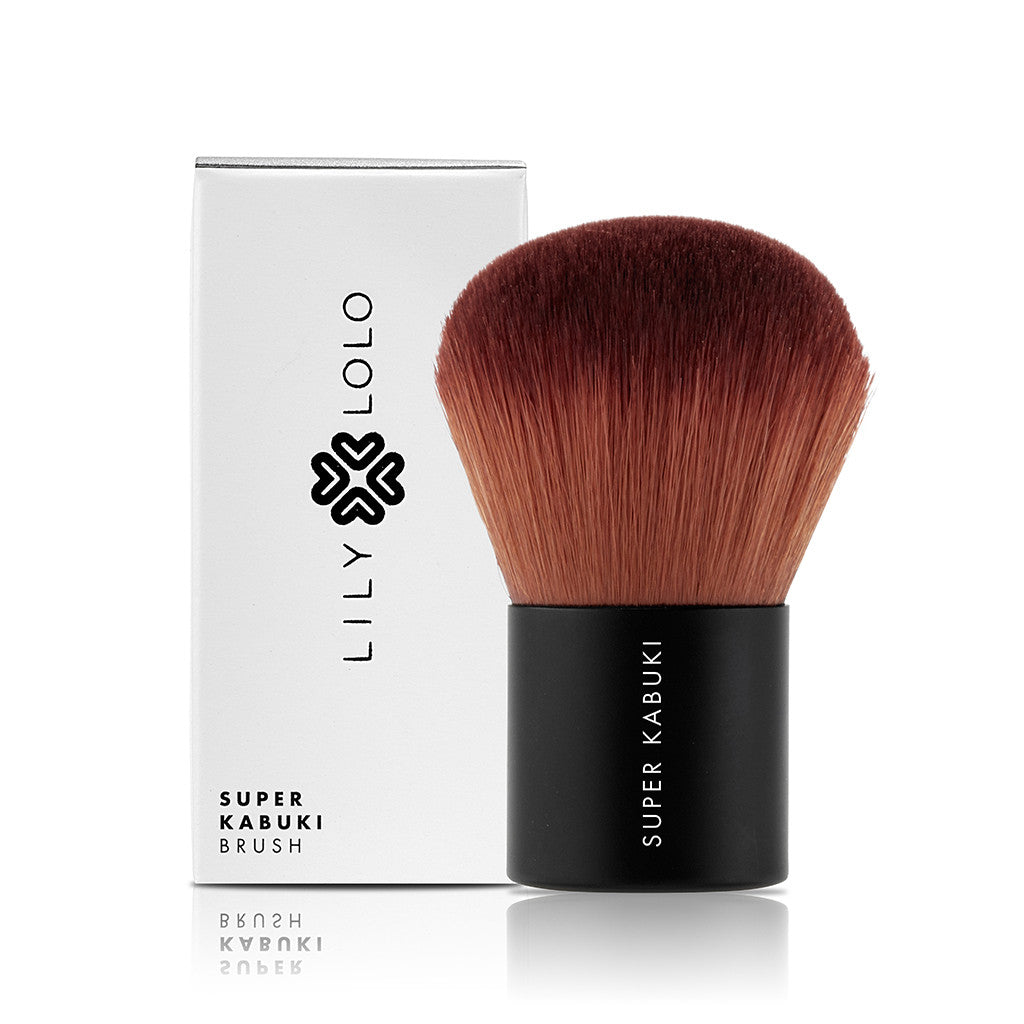SUPER KABUKI BRUSH <br> For full coverage applying and buffing mineral foundation