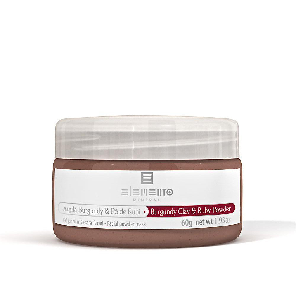 Elemento Mineral | BURGUNDY CLAY & RUBY MASK | I Am Natural Store ...
