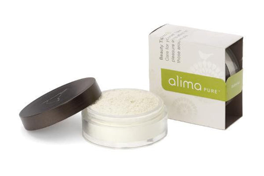 COLOUR BALANCING POWDER<br>Enhance and brighten your complexion while minimising discolouration and redness<br>Alima Pure