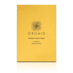 VITAMIN C & REVITALIZING ORGANIC SHEET MASK