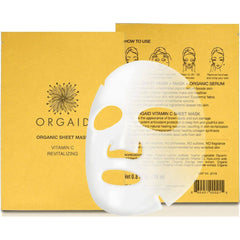 VITAMIN C & REVITALIZING ORGANIC SHEET MASK