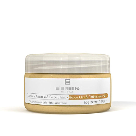 BRAZILIAN CLAY MASK • With Powdered CITRINE